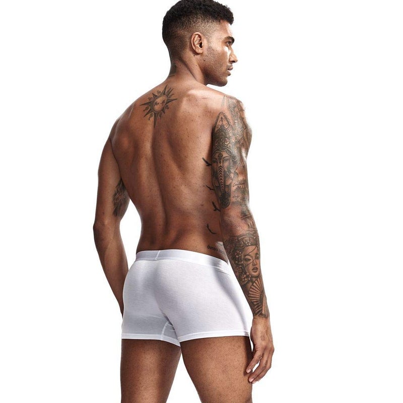 JOCKMAIL Men Underwear Boxer Shorts Modal Men Underwear Health Care Trunks Boxer Briefs White - Image 5